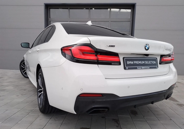 BMW Seria 5 cena 214900 przebieg: 21000, rok produkcji 2021 z Piekary Śląskie małe 407
